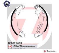 BRAKE SHOE SET 10990.102.8 FOR PEUGEOT 206/SW/Hatchback KFW /KFV /KFX8HX 1.4L
