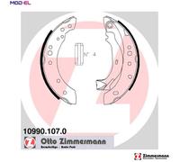 ZIMMERMANN 10990.107.0 Brake Shoe Set