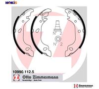 ZIMMERMANN 10990.112.5 Brake Shoe Set