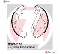 Brake shoes 10990.113.4 ZIMMERMANN for FIAT OPEL