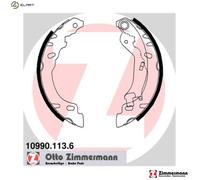 BRAKE SHOE SET 10990.113.6 FOR FIAT 500/C PANDA/CLASSIC FORD 0.9L 2cyl 500 C KA