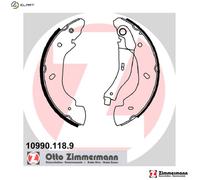 BRAKE SHOE SET 10990.118.9 FOR FORD TRANSIT/Van/Platform/Chassis/Bus/TOURNEO
