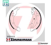 ZIMMERMANN 10990.142.0 Brake Shoe Set