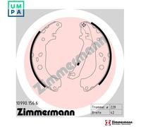 ZIMMERMANN 10990.156.6 Brake Shoe Set