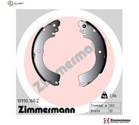 ZIMMERMANN 10990.160.2 Brake Shoe Set