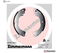 ZIMMERMANN 10990.160.2 Brake Shoe Set