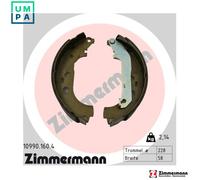 ZIMMERMANN 10990.160.4 Brake Shoe Set