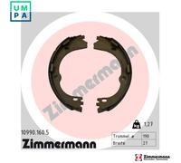ZIMMERMANN 10990.160.5 Brake Shoe Set