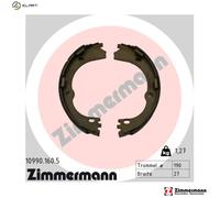 ZIMMERMANN 10990.160.5 Brake Shoe Set