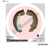 ZIMMERMANN 10990.161.1 Brake Shoe Set