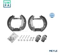 Brake shoes Rear Axle Pre-assembled 16-14 533 0021 MEYLE for RENAULT MEGANE I