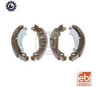 Brake shoes Rear Axle 170871 FEBI BILSTEIN for DACIA RENAULT