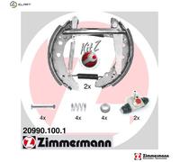 Brake shoes Pre-assembled 20990.100.1 ZIMMERMANN for AUDI VW SEAT