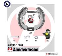 BRAKE SHOE SET 20990.108.0 FOR OPEL C18XEL/18SEL X18XE 1.8L 4cyl ASTRA F