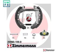 ZIMMERMANN 20990.109.9 Brake Set, drum brakes