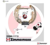 ZIMMERMANN 20990.117.5 Drum brake kit