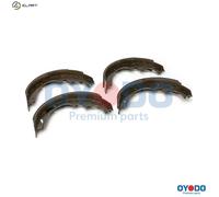 BRAKE SHOE SET 25H0A14-OYO FOR JEEP GRAND/CHEROKEE/I EPE 2.5L ENC/ENJ 2.5L 4cyl