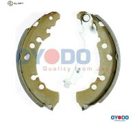 BRAKE SHOE SET 25H2079-OYO FOR TOYOTA 1KR-FE 1.0L 3cyl YARIS 1NR-FE/FKE 1.3L