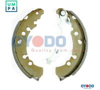 BRAKE SHOE SET 25H2079-OYO FOR TOYOTA 1KR-FE 1.0L 3cyl YARIS 1NR-FE/FKE 1.3L