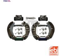 Brake shoes Rear Axle Pre-assembled 37229 FEBI BILSTEIN for RENAULT SUPER 5