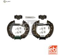 Brake shoes Rear Axle Pre-assembled 37235 FEBI BILSTEIN for RENAULT DACIA