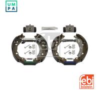 Brake shoes Rear Axle Pre-assembled 37239 FEBI BILSTEIN for RENAULT CLIO Mk II