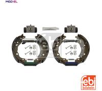 FEBI BILSTEIN Brake Shoe Set 37239 Rear Drum Brakes Pre-assembled for Renault Clio