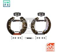 Brake shoes Rear Axle Pre-assembled 37241 FEBI BILSTEIN for RENAULT MEGANE I