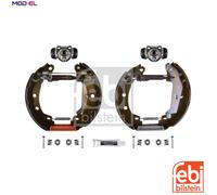Brake shoes Rear Axle Pre-assembled 37241 FEBI BILSTEIN for RENAULT MEGANE I