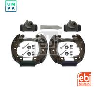 FEBI BILSTEIN Brake Shoes 37490 Rear Axle Pre-assembled for Peugeot/Citroen Pack of 2