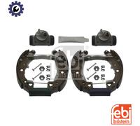 Brake shoes Rear Axle Pre-assembled 37490 FEBI BILSTEIN for PEUGEOT CITROËN