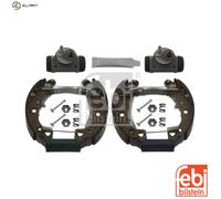 FEBI BILSTEIN Brake Shoes 37490 Rear Axle Pre-assembled for Peugeot/Citroen Pack of 2