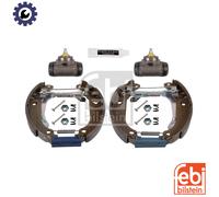 BRAKE SHOE SET 37500 FOR PEUGEOT 206+ KFW /KFV /KFX /KFT 1.4L NFZ 1.6L 4cyl