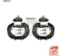 Brake shoes Rear Axle Pre-assembled 37513 FEBI BILSTEIN for RENAULT TWINGO II