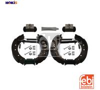 Brake shoes Rear Axle Pre-assembled 37532 FEBI BILSTEIN for PEUGEOT 206+ 206 Van