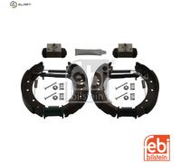 Brake shoes Rear Axle Pre-assembled 37532 FEBI BILSTEIN for PEUGEOT 206+ 206 Van