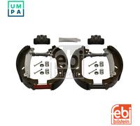 Brake shoes Rear Axle Pre-assembled 37610 FEBI BILSTEIN for PEUGEOT FIAT CITROËN