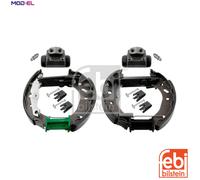 FEBI Bilstein Brake Shoes 37666 – Rear Axle Pre-assembled for Ford, Mazda – Pack of 2