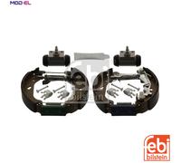 Brake shoes Rear Axle Pre-assembled 38744 FEBI BILSTEIN for FIAT PUNTO