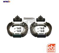 Brake shoes Rear Axle Pre-assembled 38746 FEBI BILSTEIN for FIAT FORD