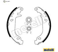 BRAKE SHOE SET 53-0022 FOR PEUGEOT 306/Hatchback/Convertible CITROEN D9B 1.9L