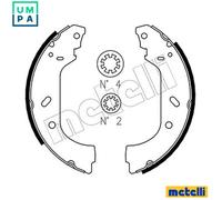 Brake shoes 53-0074 METELLI for PEUGEOT FIAT CITROËN