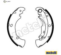 BRAKE SHOE SET 53-0076 FOR FIAT 182 A2.000 1.7L 182B9.000/B4.000/A8.000 1.9L