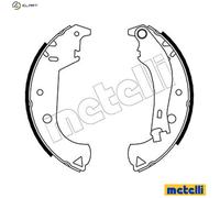 Brake shoes 53-0081Y METELLI for FIAT DOBLO MPV DOBLO Box Body/MPV