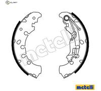 Brake shoes 53-0092 METELLI for OPEL FIAT CITROËN PEUGEOT PIAGGIO LANCIA