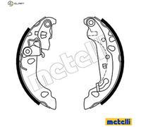 BRAKE SHOE SET 53-0137 FOR FORD IKON/V KA/Van FIESTA/IV/Mk PUMA A9A/A9B 1.3L