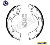 REAR AXLE FITS HONDA ACCORD II 1.6 EX BRAKE SHOE SET 530153 METELLI