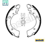 REAR AXLE FITS HONDA ACCORD II 1.6 EX BRAKE SHOE SET 530153 METELLI