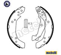 Brake shoes 53-0175 METELLI for HYUNDAI KIA
