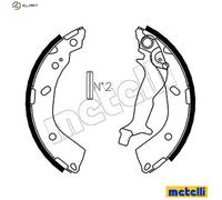 BRAKE SHOE SET 53-0178 FOR HYUNDAI D3EA 1.5L 3cyl TBD4FA 1.5L G4EE 1.4L 4cyl TB